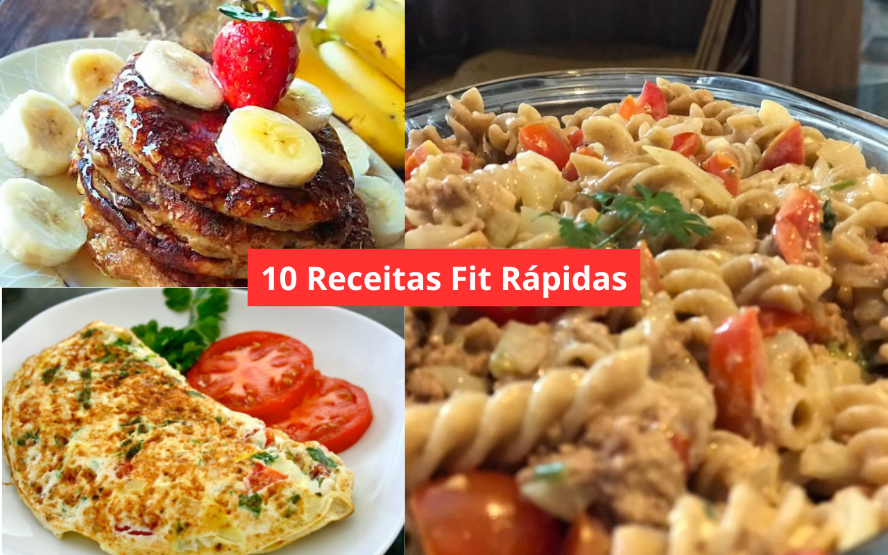 10 Receitas Fit Rápidas para Fazer em Menos de 20 Minutos
