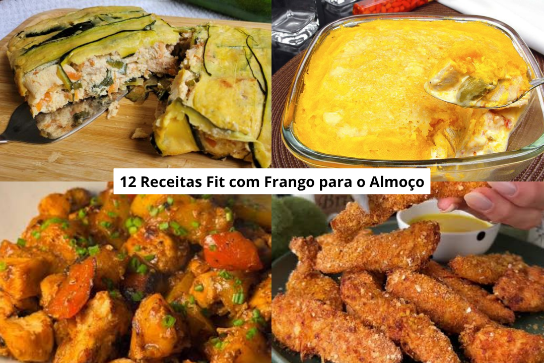 12 Receitas Fit com Frango para o Almoço