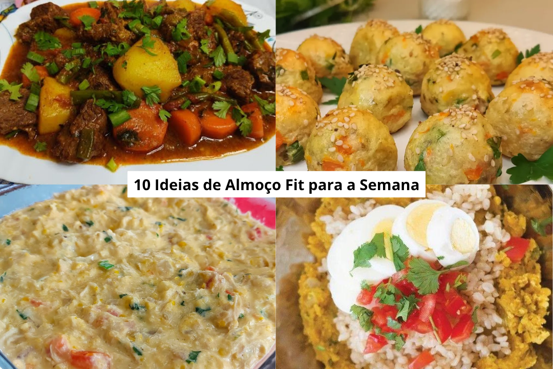10 Ideias de Almoço Fit para a Semana