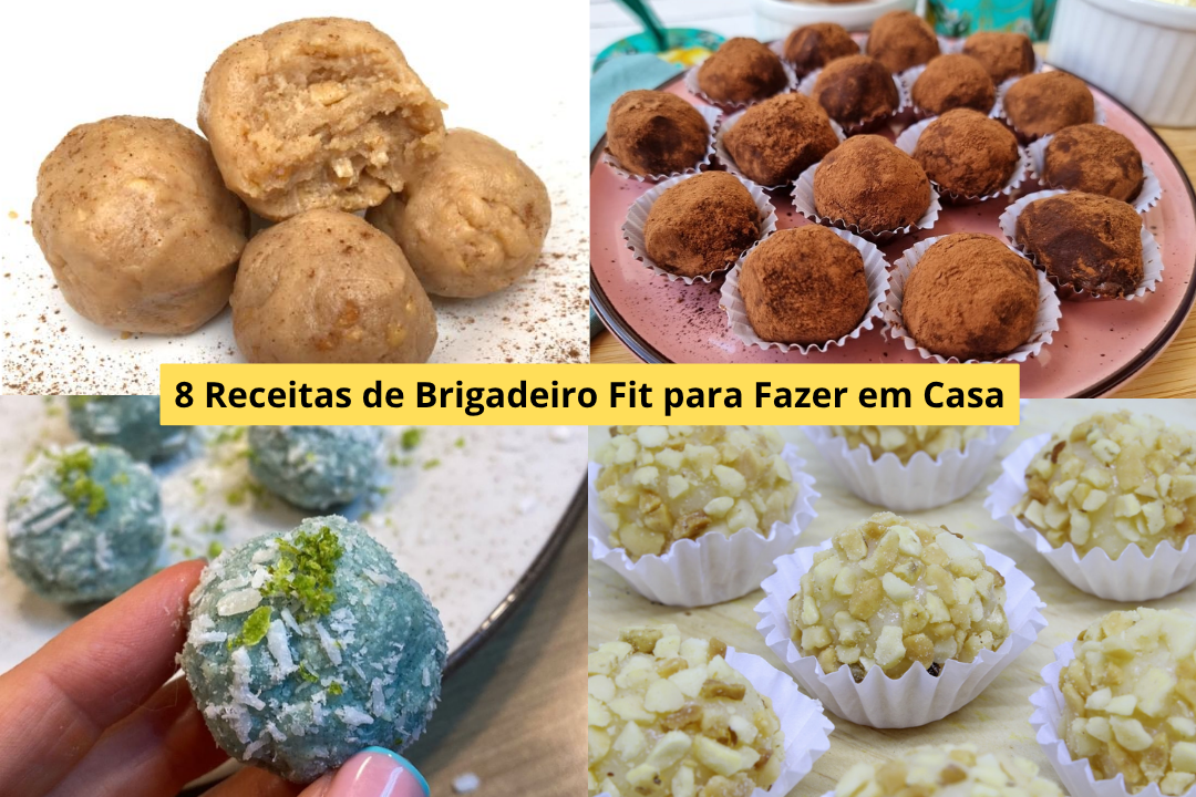 8 Receitas de Brigadeiro Fit para Fazer em Casa