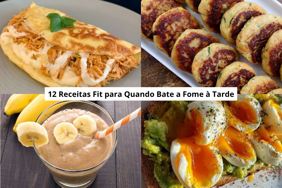 12 Receitas Fit para Quando Bate a Fome à Tarde